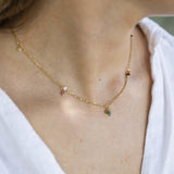 Moon - Necklace - Stainless Steel